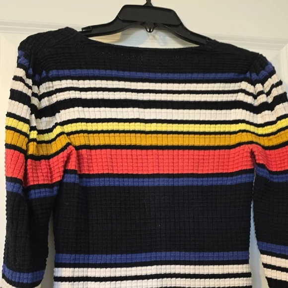 Free People Multicolor Striped Knit Dress. Size XS - Picture 8 of 15